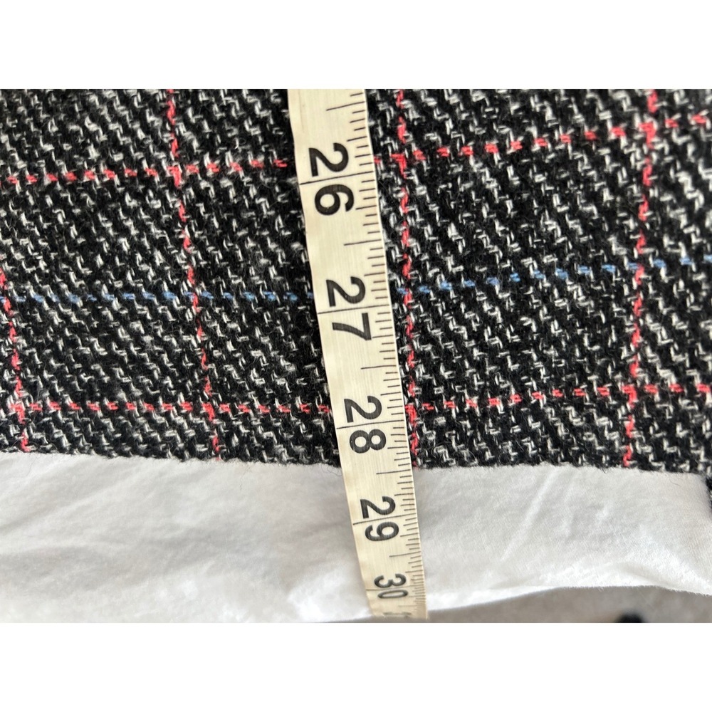 Heartloom Womens Ivy Blazer Black Combo Plaid Double Breasted Size L NWT Evereve - Picture 10 of 10